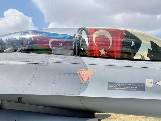Pilotlarımız “Anadolu Qartalı - 2022” təlimində tapşırıqları icra ediblər - FOTOLAR