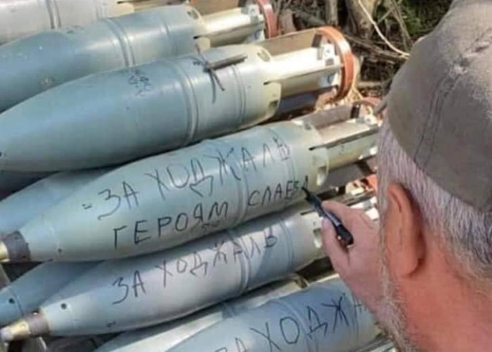 Ukraynada raket başlıqlarına "Xocalıya görə" sözləriyazıldı