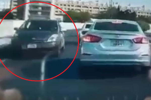 Bakıda "Prius" sürücülərə dəhşət yaşatdı- VİDEO