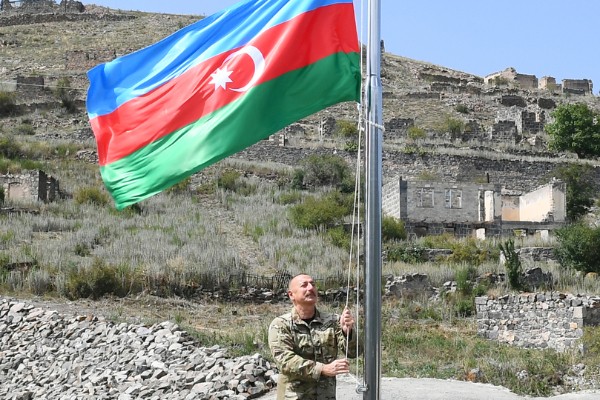"Bayrağımız Qarabağda, Zəngəzurda dalğalanır" - İlham Əliyev