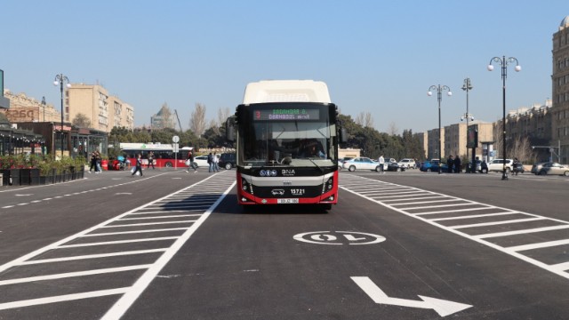 Paytaxtda 181 avtobus yeni nəqliyyat mübadilə mərkəzindənhərəkət edəcək