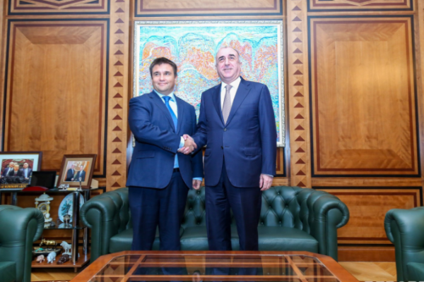 Azərbaycan və Ukrayna xarici işlər nazirləri arasında görüş oldu 